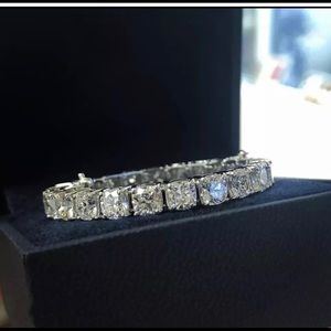 46ct Solitaire Tennis Bracelet by Nieman Marcus